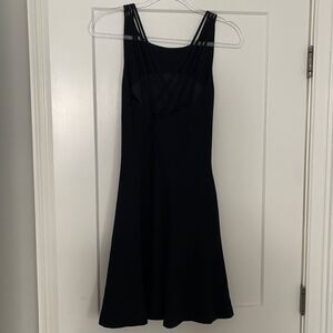 Strappu Black Vintage Linda Allard for Ellen Tracy Dress SZ S